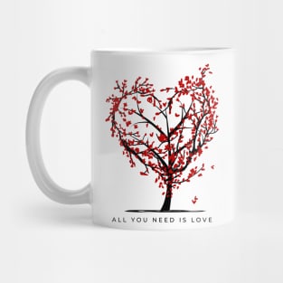 The Power of Love: All You Need Is Love Mug